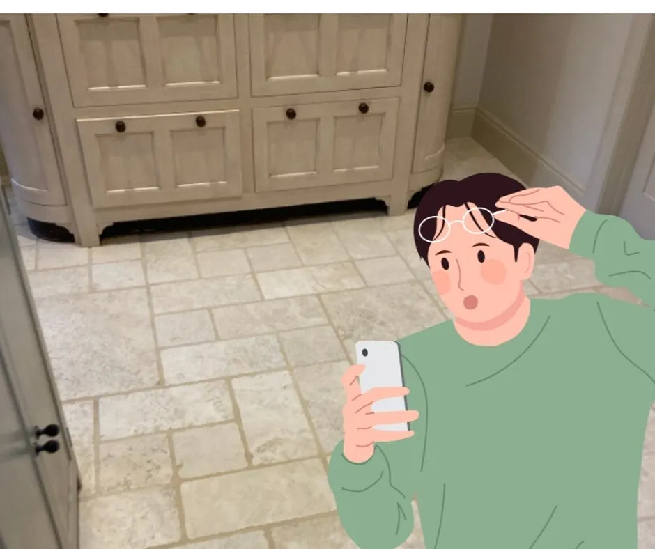 Can I stain a Travertine floor or tile?