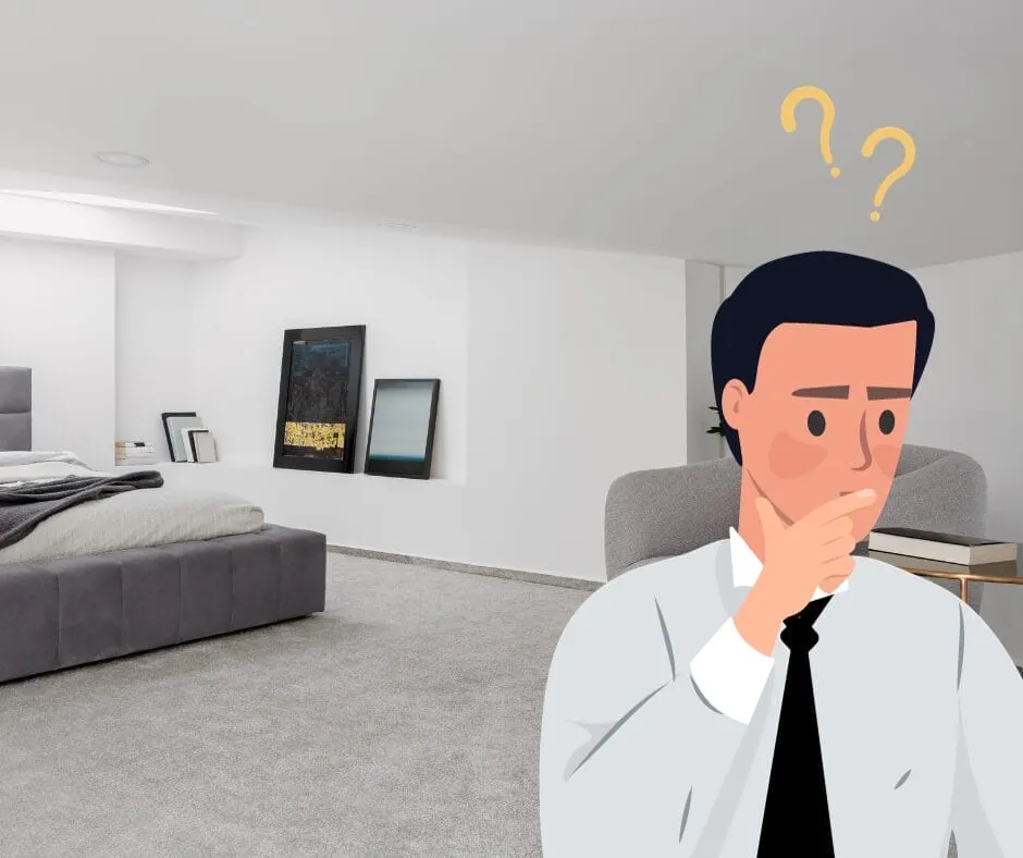 Do you have to empty a room to clean a carpet?