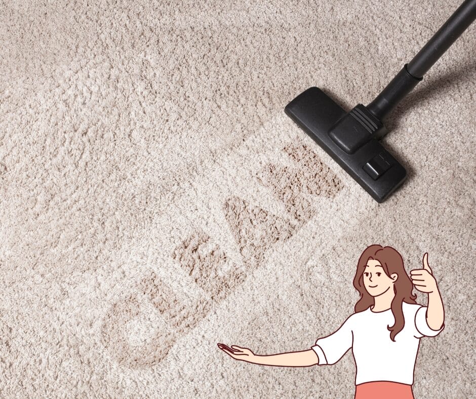 Is it okay to Hoover once a month?