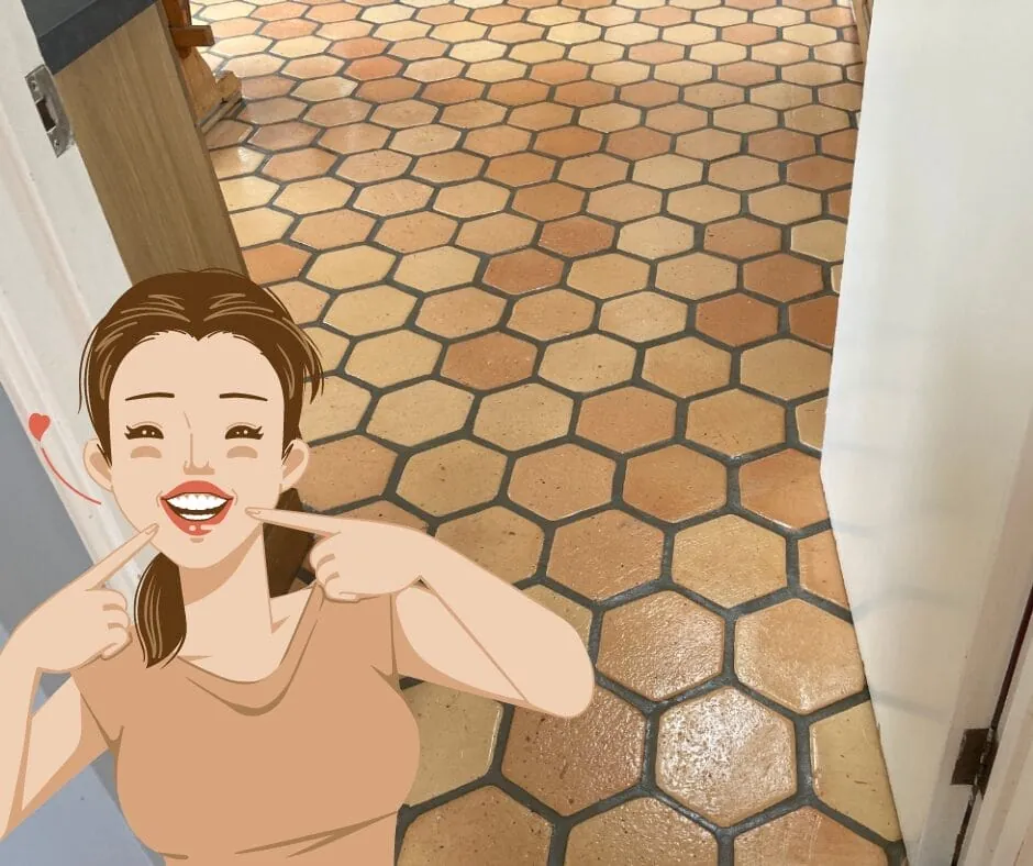 How do I clean and maintain my Terracotta tile Floor?