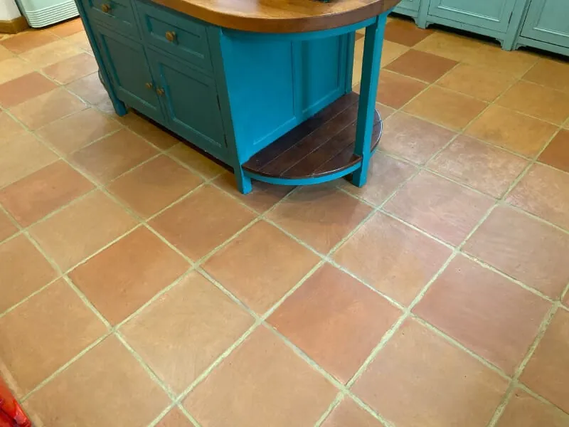 Terracotta Floor Cleaning
