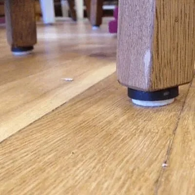 100 Screw in floor protectors for vinyl and wood floors