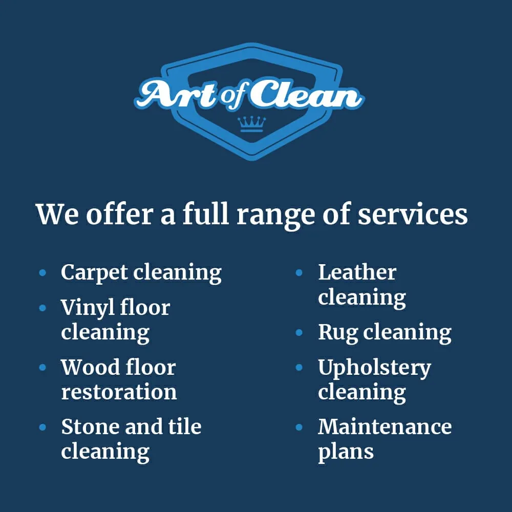 We offer a full range of services