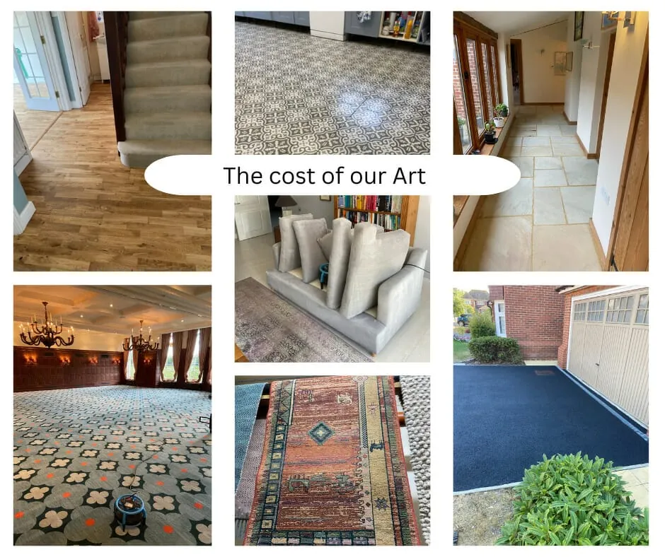 Art of cleans Services – What you pay and why.