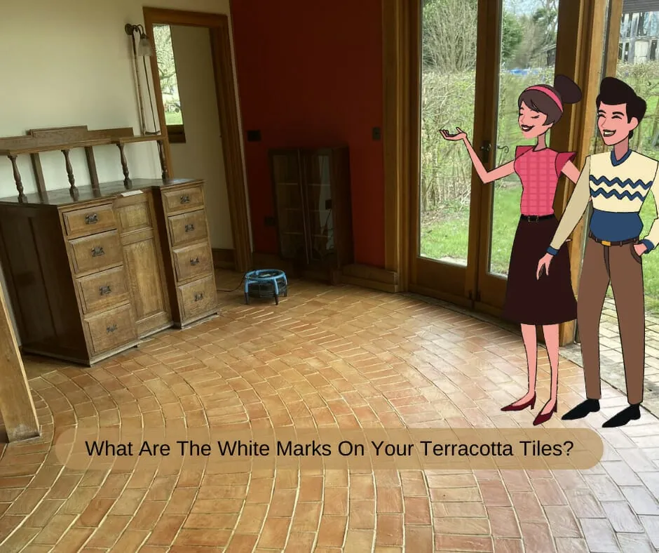 What Are The White Marks On Your Terracotta Tiles?