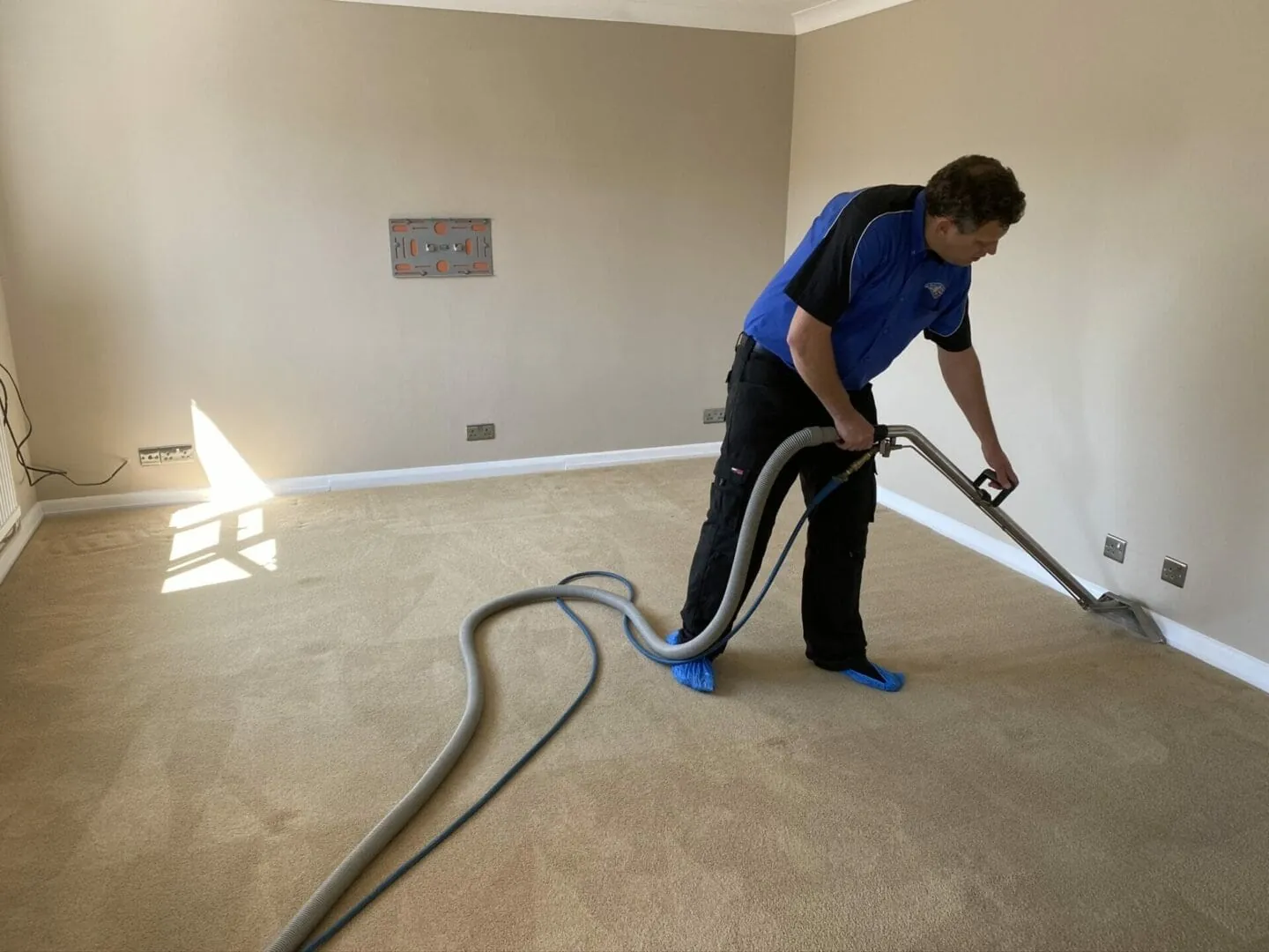 How long will my carpet take to dry after professional cleaning?