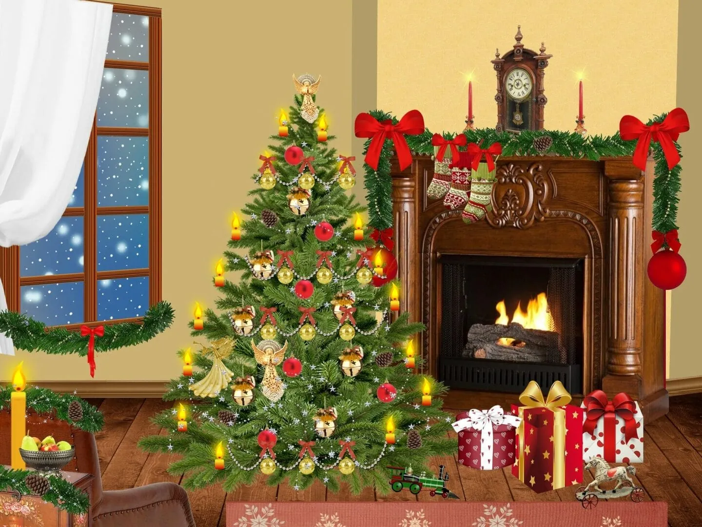 Tips to protect your floor this Christmas.