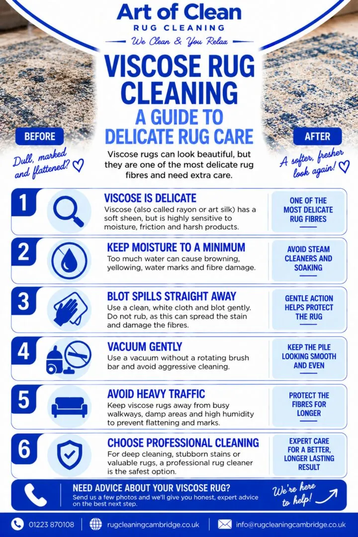 Viscose Rug Cleaning Guide