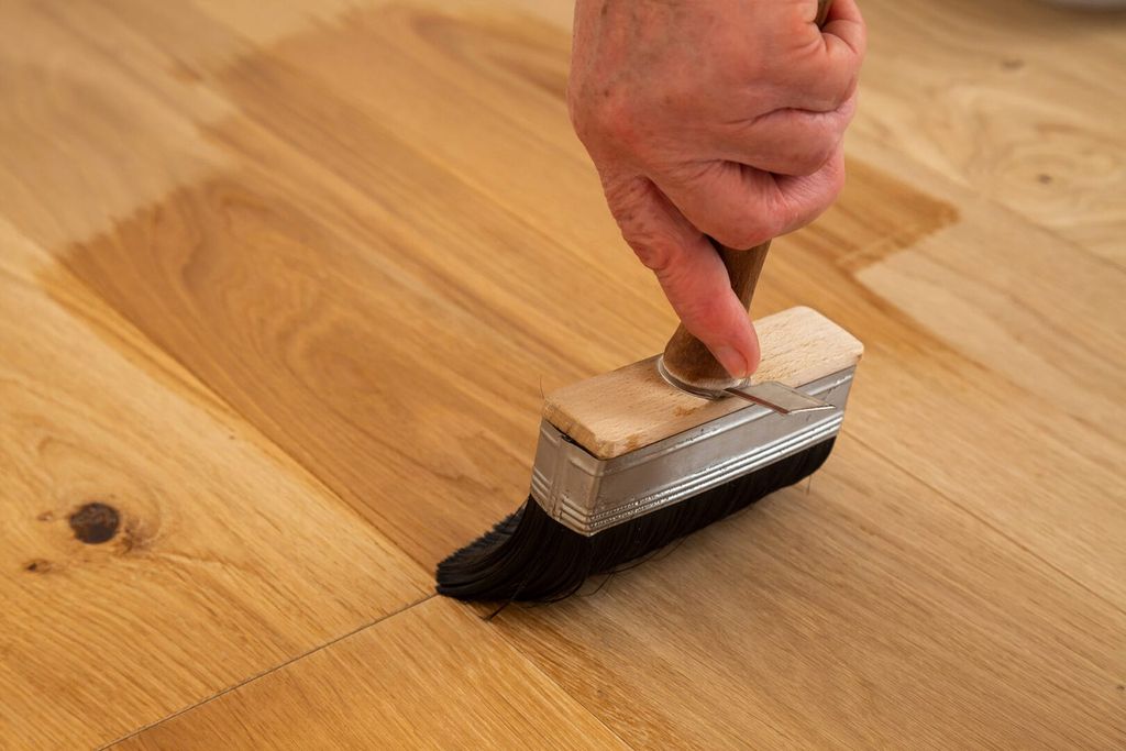 Wood floor restoration
